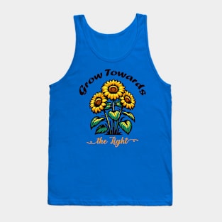 Sunflower plant Tank Top